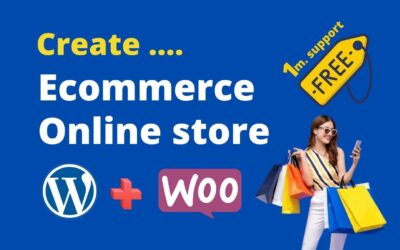 design ecommerce website online store with wordpress woocommerce